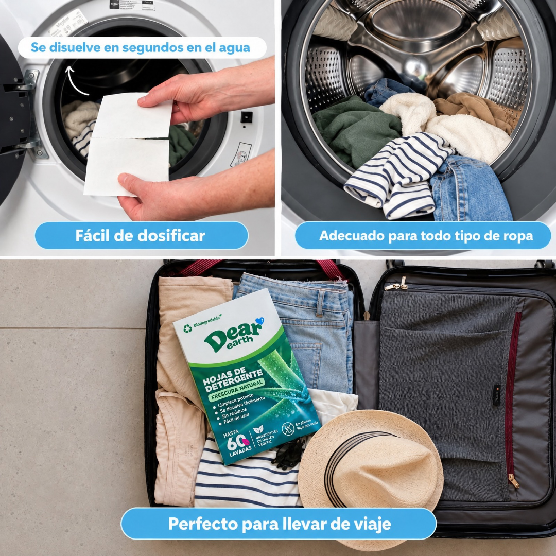 Láminas de Detergente
