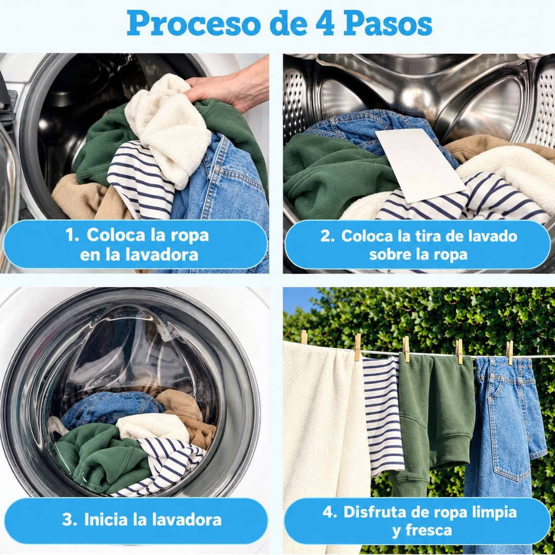 Láminas de Detergente