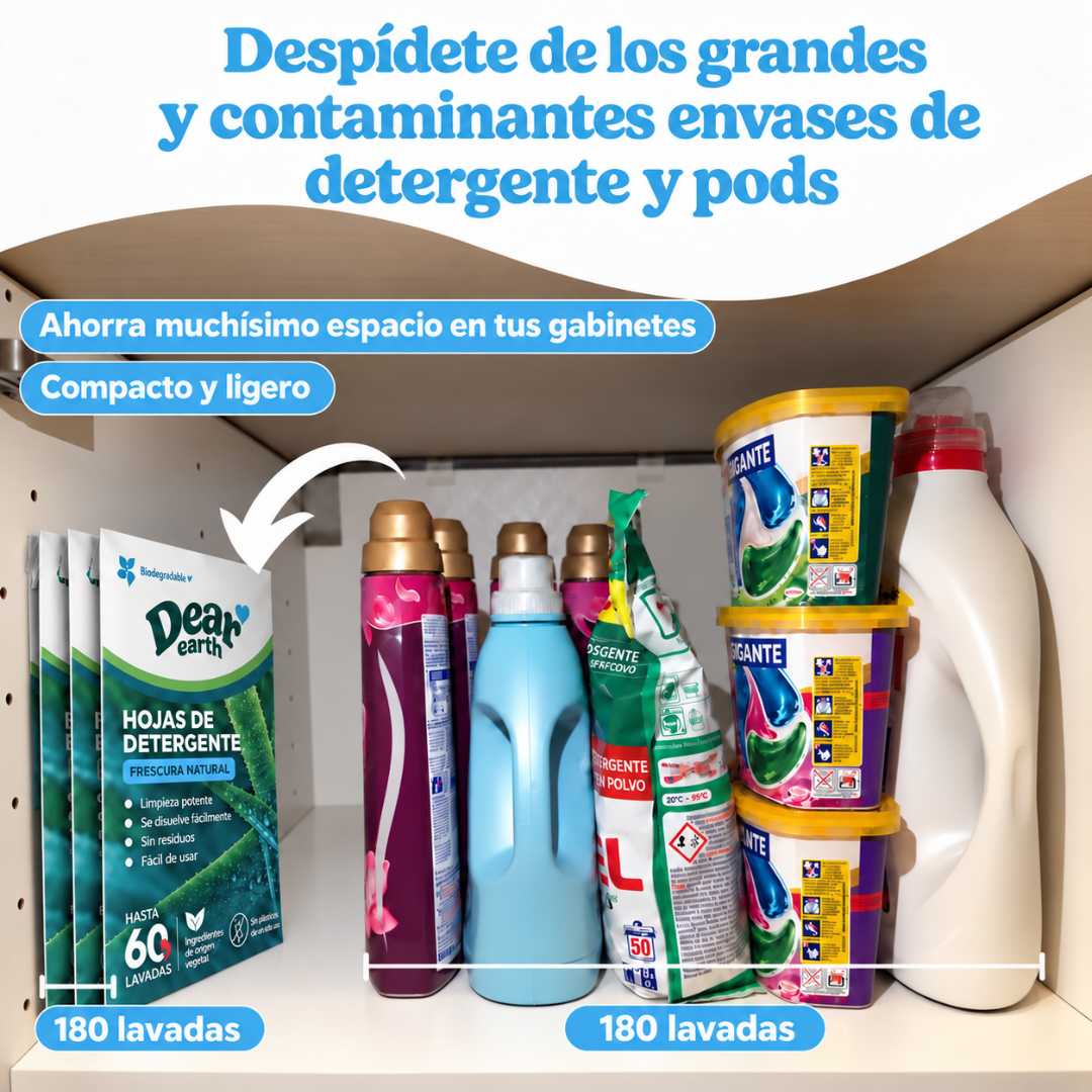 Láminas de Detergente